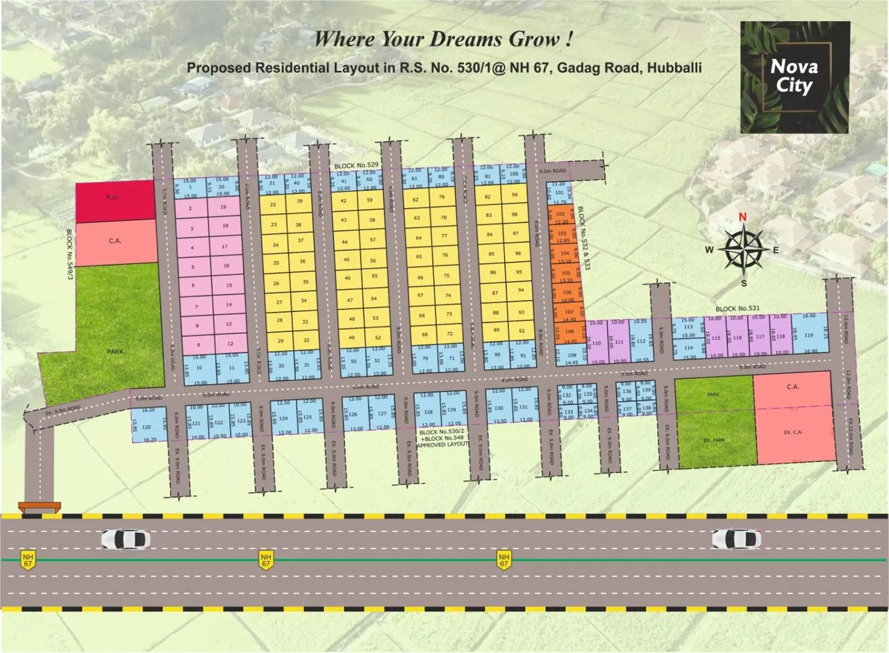 Nova City Layout image